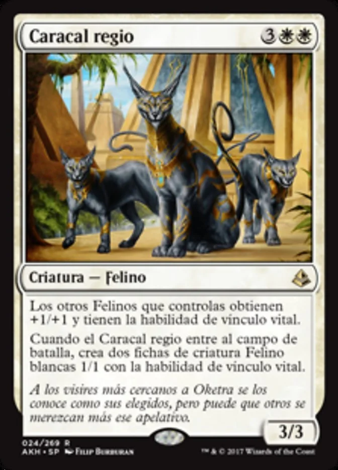 Caracal regio (Amonkhet) - Magic: The Gathering in TCG Land México
