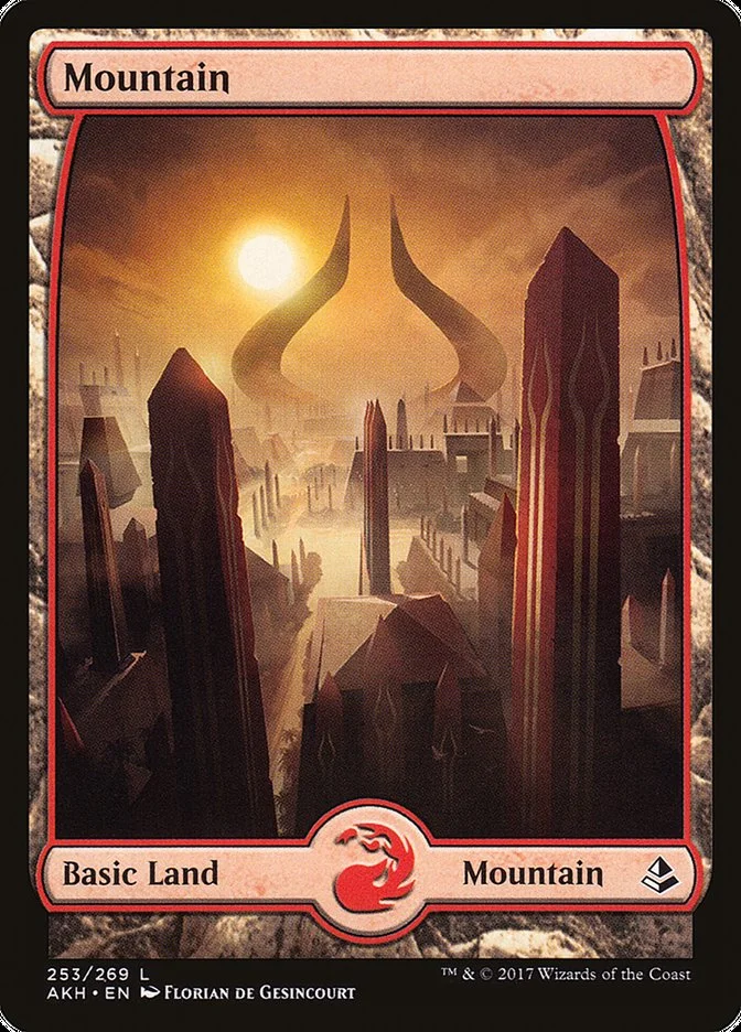 Mountain (Amonkhet) - Magic: The Gathering in TCG Land