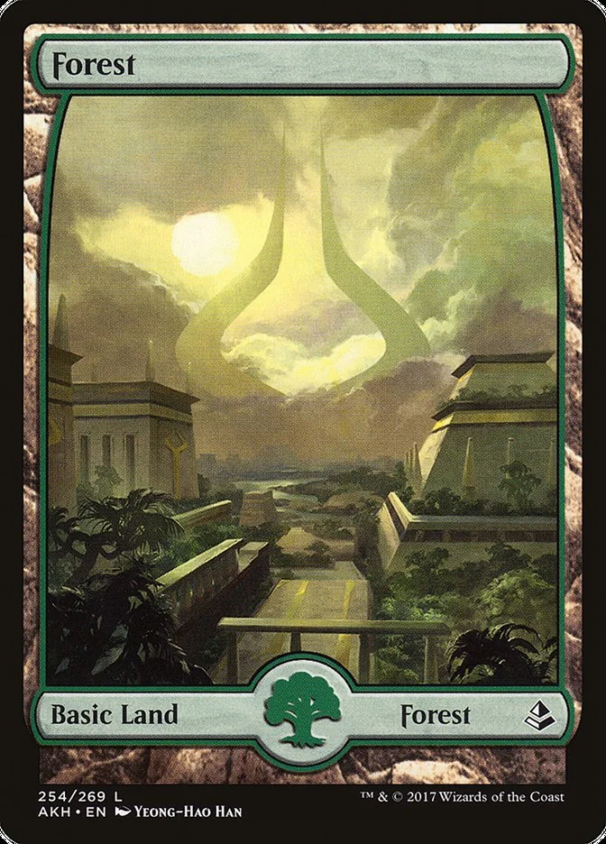 Forest (Amonkhet) - Magic: The Gathering in TCG Land
