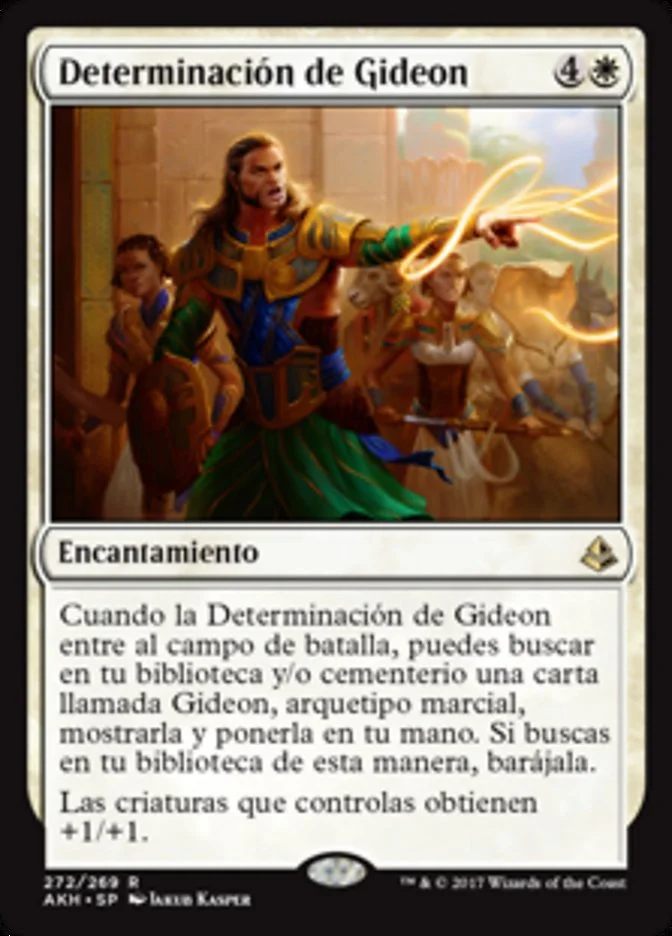 Determinación de Gideon (Amonkhet) - Magic: The Gathering in TCG Land