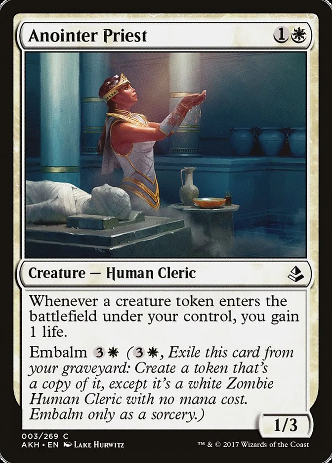 Anointer Priest (Amonkhet) - Magic: The Gathering in TCG Land