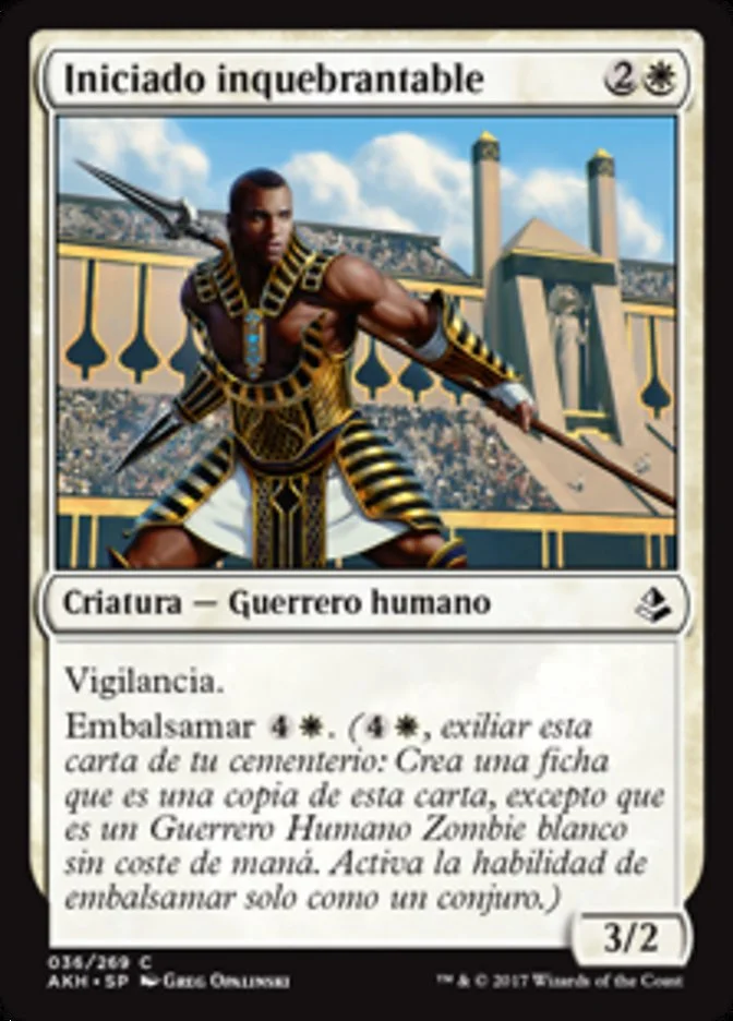 Iniciado inquebrantable (Amonkhet) - Magic: The Gathering in TCG Land