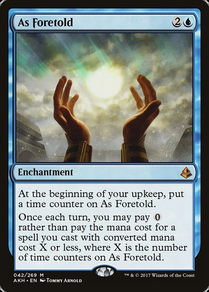As Foretold (Amonkhet) - Magic: The Gathering in TCG Land México