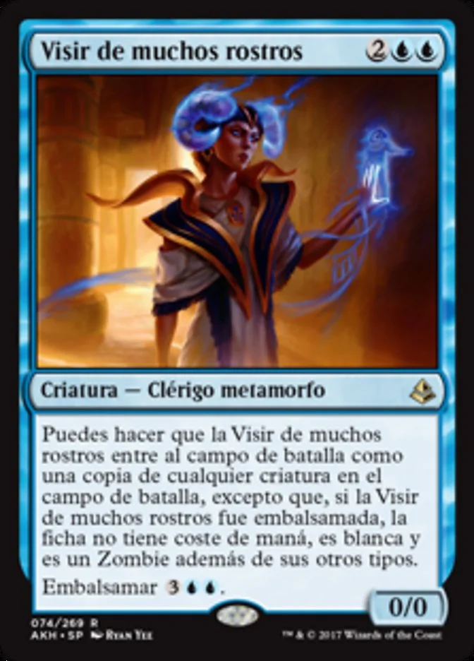Visir de muchos rostros (Amonkhet) - Magic: The Gathering in TCG Land