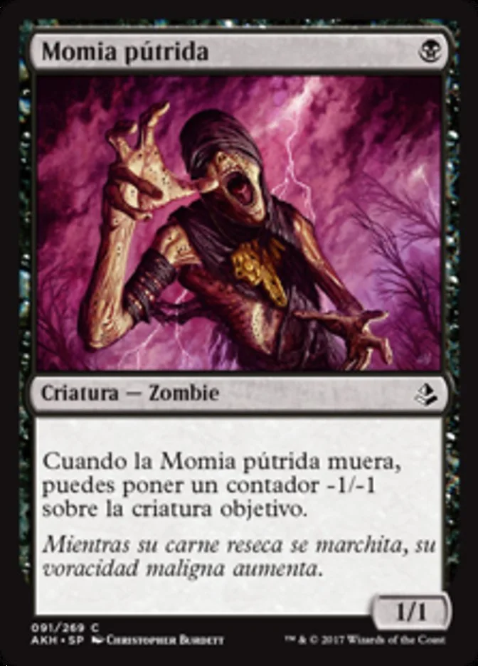 Momia pútrida (Amonkhet) - Magic: The Gathering in TCG Land