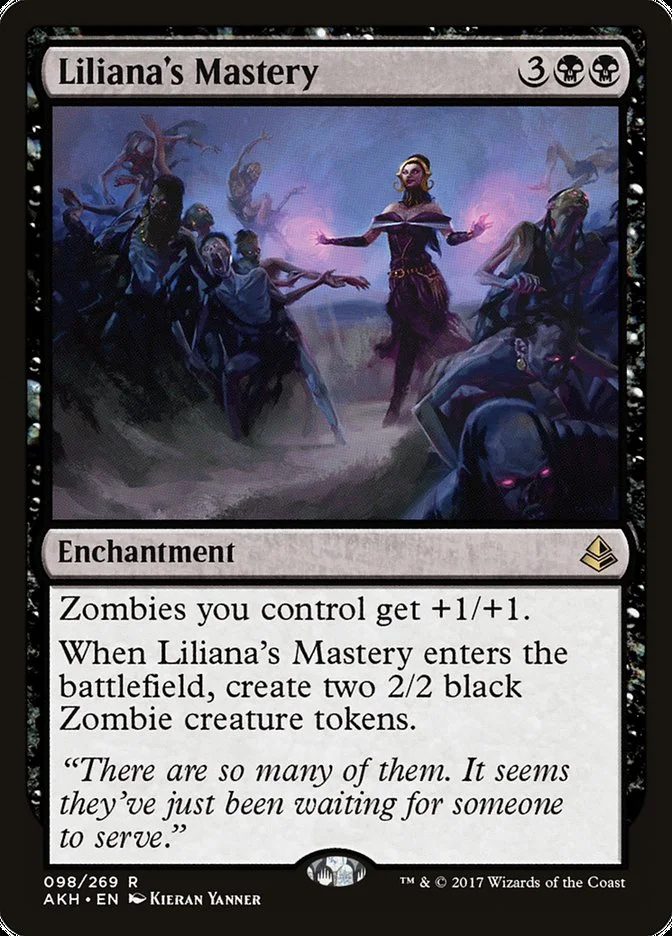Liliana's Mastery (Amonkhet) - Magic: The Gathering in TCG Land