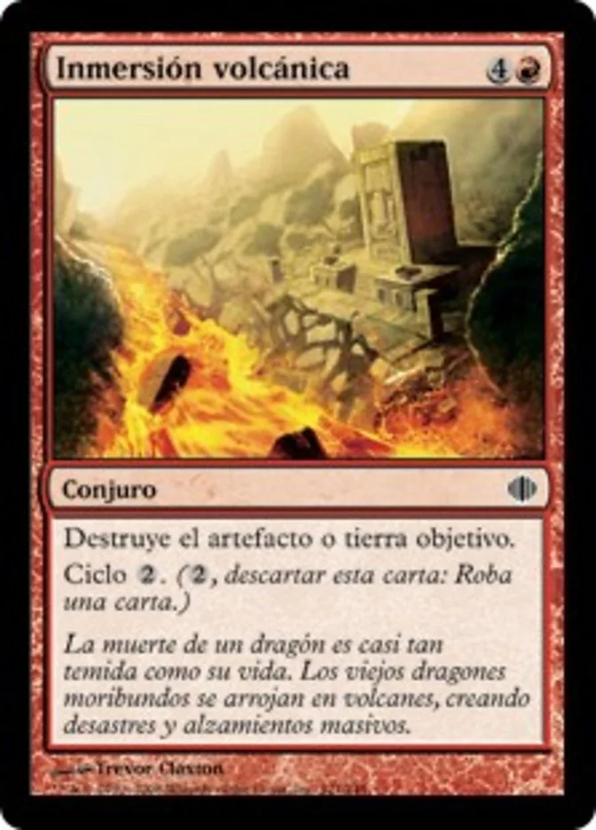 Inmersión volcánica (Shards of Alara) - Magic: The Gathering in TCG Land México