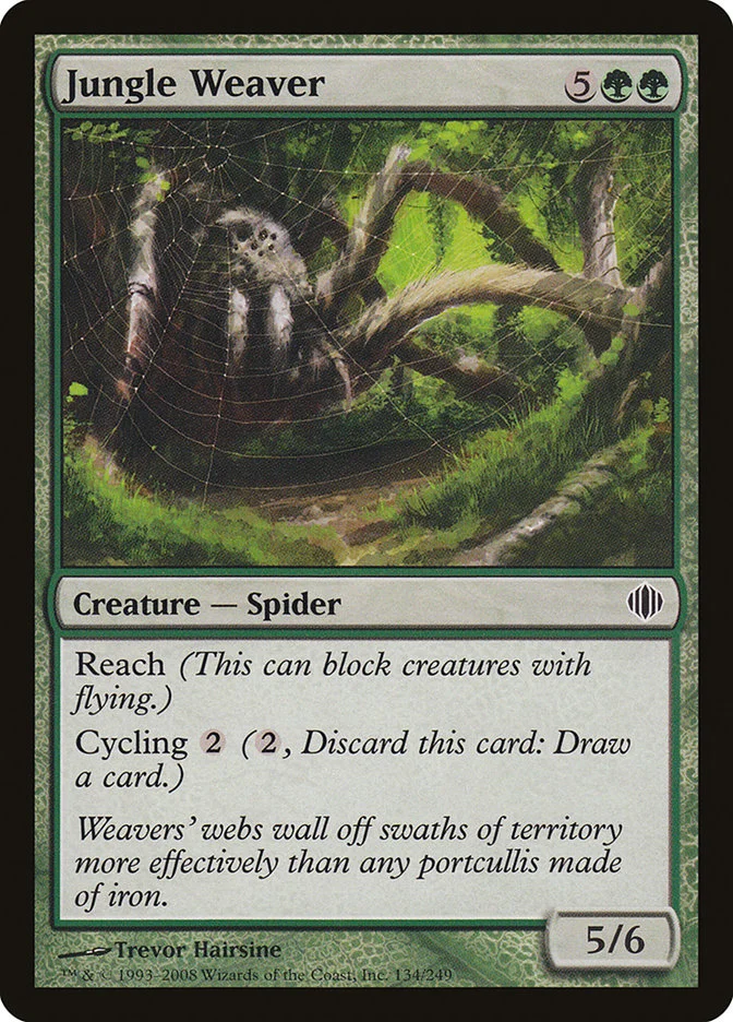 Jungle Weaver (Shards of Alara) - Magic: The Gathering in TCG Land