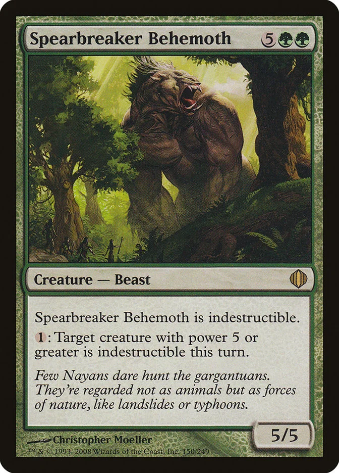 Spearbreaker Behemoth (Shards of Alara) - Magic: The Gathering in TCG Land