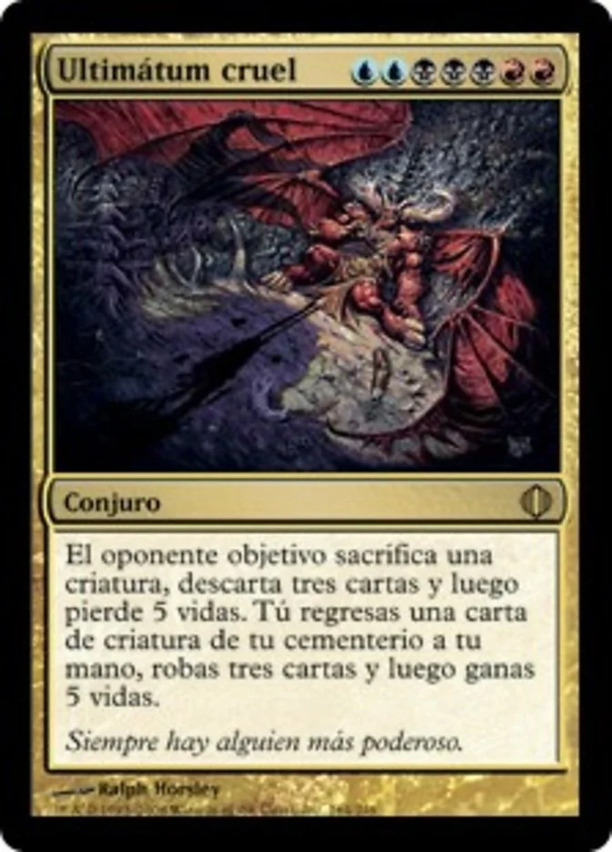 Ultimátum cruel (Shards of Alara) - Magic: The Gathering in TCG Land México