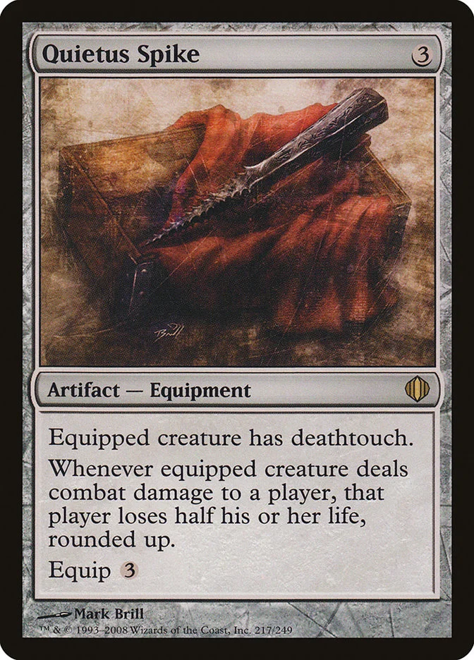 Quietus Spike (Shards of Alara) - Magic: The Gathering in TCG Land