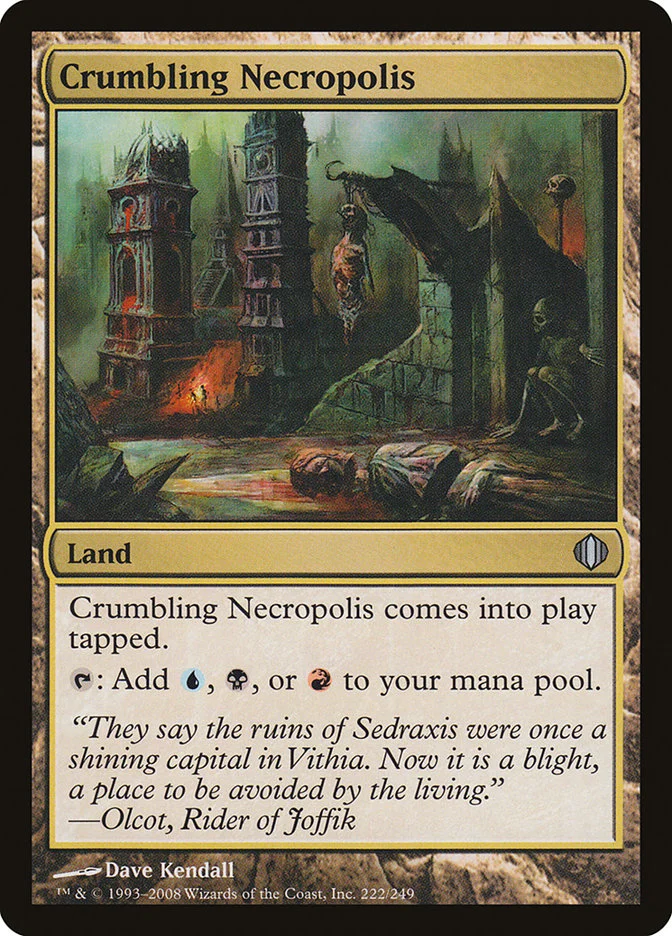 Crumbling Necropolis (Shards of Alara) - Magic: The Gathering in TCG Land