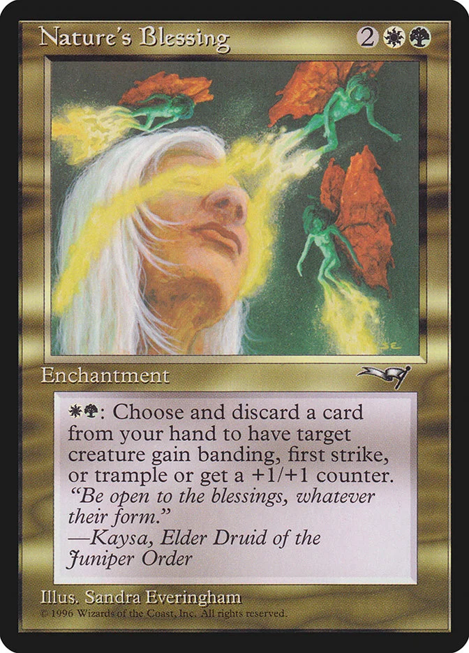 Nature's Blessing (Alliances) - Magic: The Gathering in TCG Land