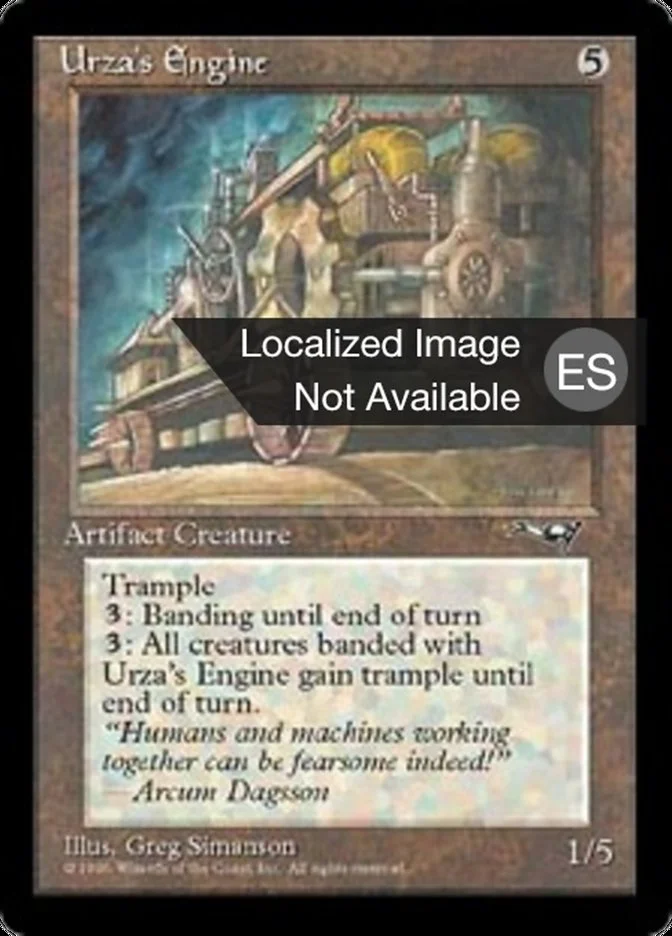 Ingenio de Urza (Alliances) - Magic: The Gathering in TCG Land México