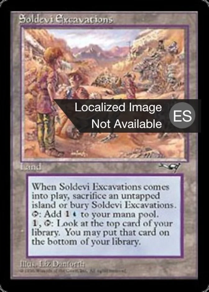 Excavaciones soldevíes (Alliances) - Magic: The Gathering in TCG Land