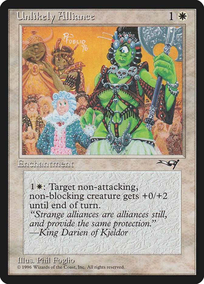 Unlikely Alliance (Alliances) - Magic: The Gathering in TCG Land