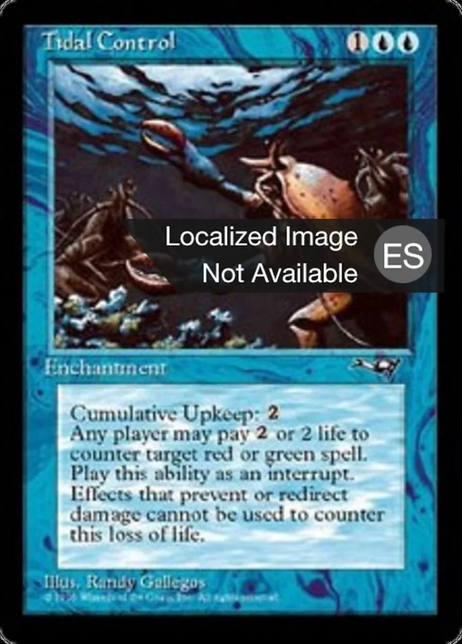 Control de las mareas (Alliances) - Magic: The Gathering in TCG Land