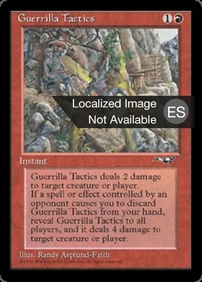 Guerra de guerrillas (Alliances) - Magic: The Gathering in TCG Land