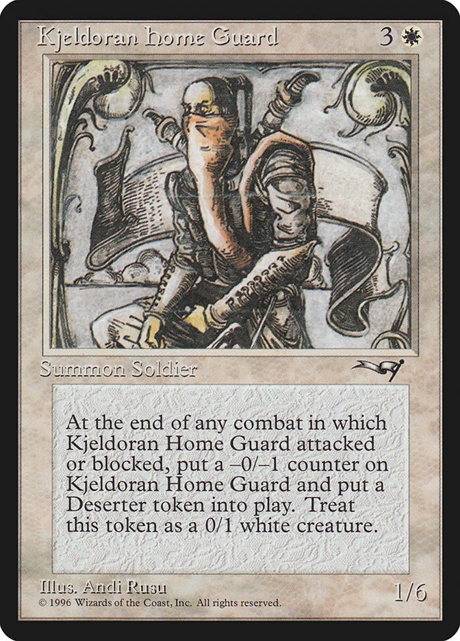 Kjeldoran Home Guard (Alliances) - Magic: The Gathering in TCG Land