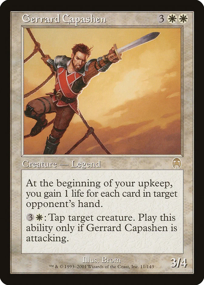 Gerrard Capashen (Apocalypse) - Magic: The Gathering in TCG Land México
