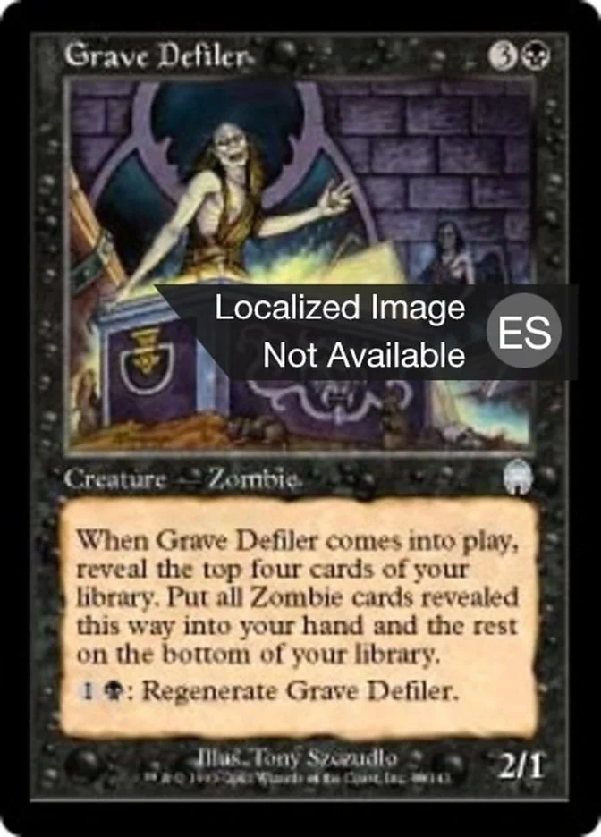 Profanador de tumbas (Apocalypse) - Magic: The Gathering in TCG Land