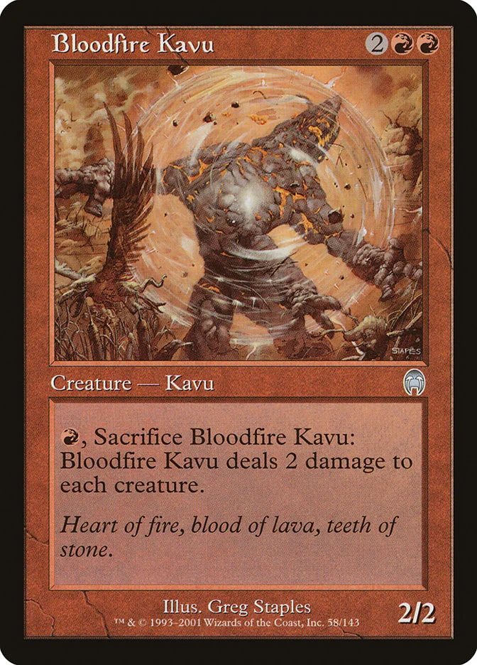 Bloodfire Kavu (Apocalypse) - Magic: The Gathering in TCG Land México
