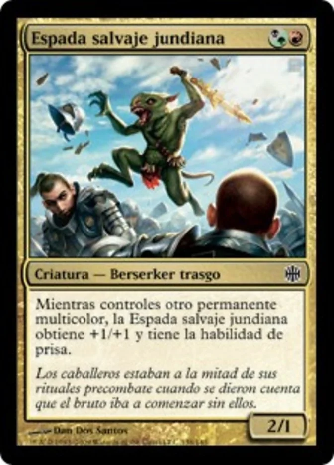 Espada salvaje jundiana (Alara Reborn) - Magic: The Gathering in TCG Land