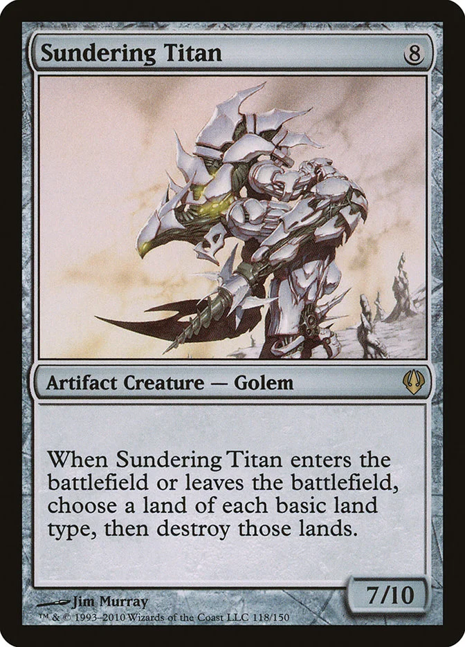 Sundering Titan (Archenemy) - Magic: The Gathering in TCG Land