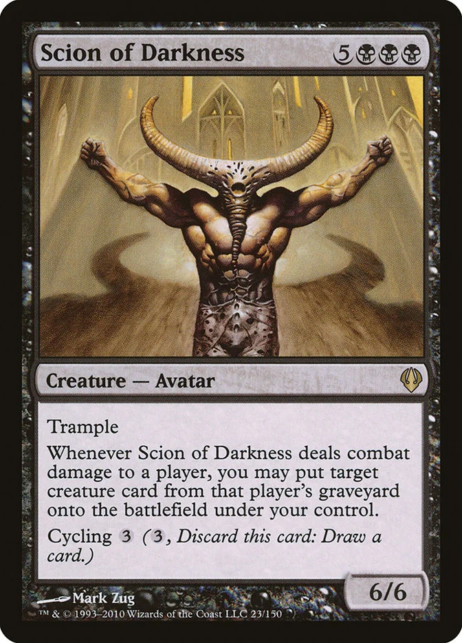 Scion of Darkness (Archenemy) - Magic: The Gathering in TCG Land México