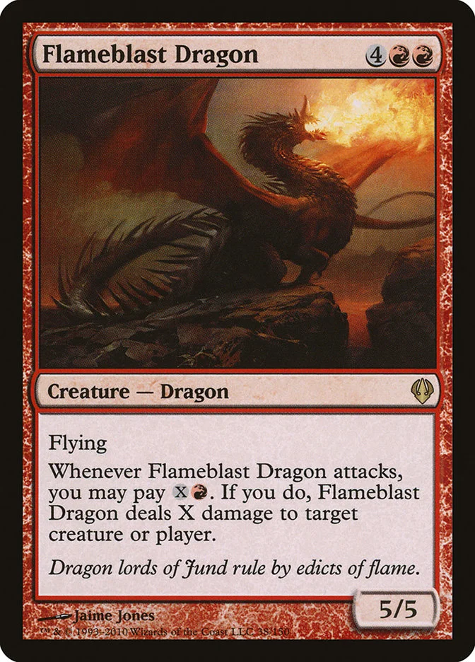 Flameblast Dragon (Archenemy) - Magic: The Gathering in TCG Land México