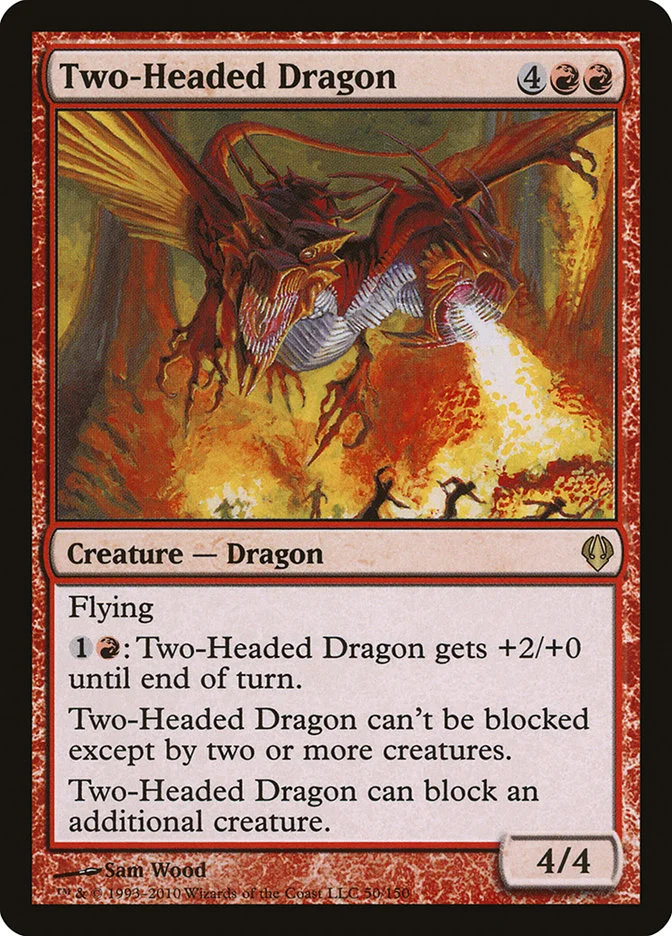 Two-Headed Dragon (Archenemy) - Magic: The Gathering in TCG Land