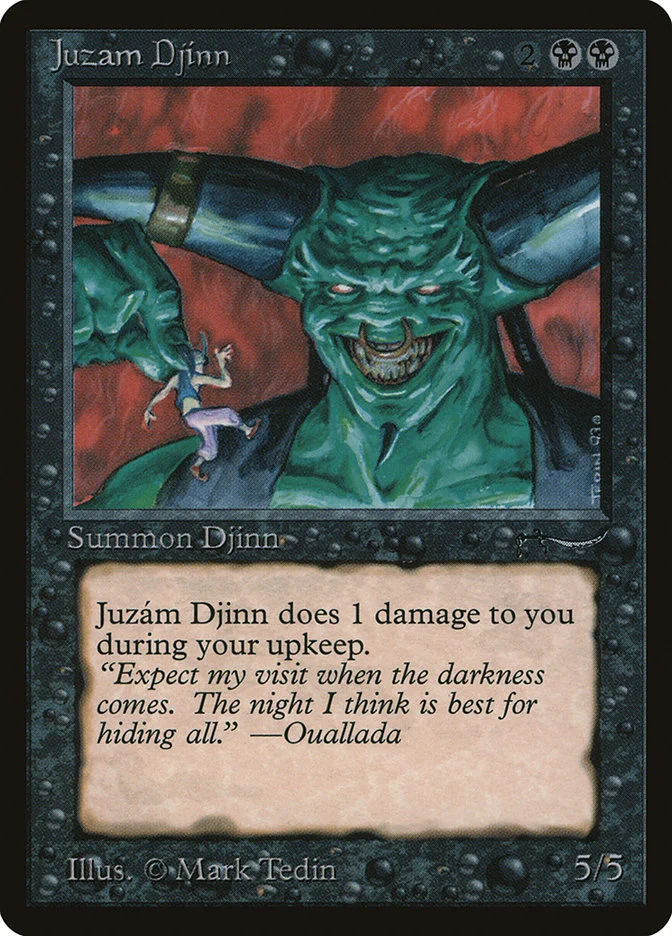 Juzám Djinn (Arabian Nights) - Magic: The Gathering in TCG Land