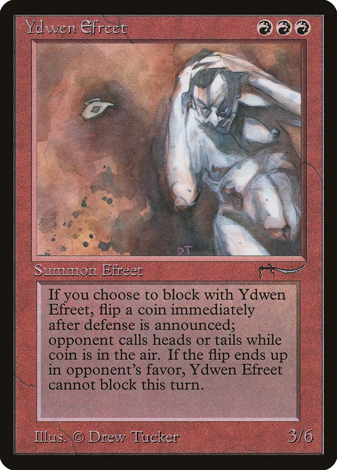 Ydwen Efreet (Arabian Nights) - Magic: The Gathering in TCG Land