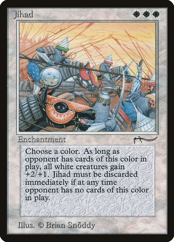 Jihad (Arabian Nights) - Magic: The Gathering in TCG Land