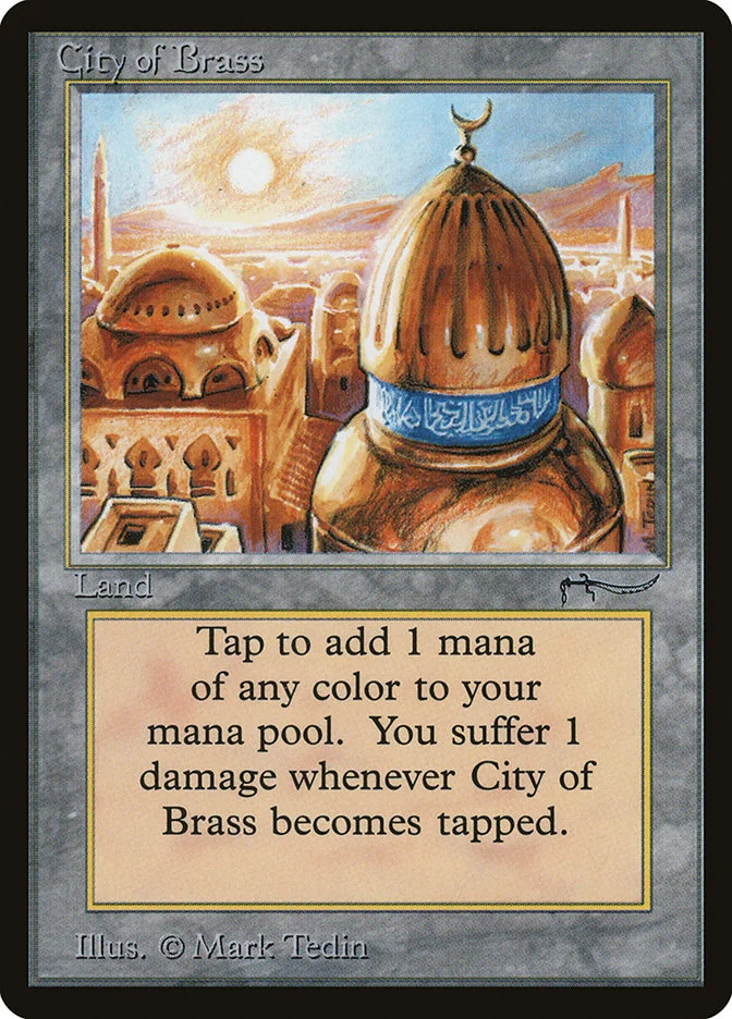 City of Brass (Arabian Nights) - Magic: The Gathering in TCG Land