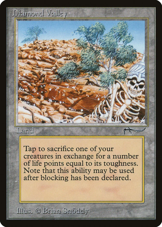 Diamond Valley (Arabian Nights) - Magic: The Gathering in TCG Land