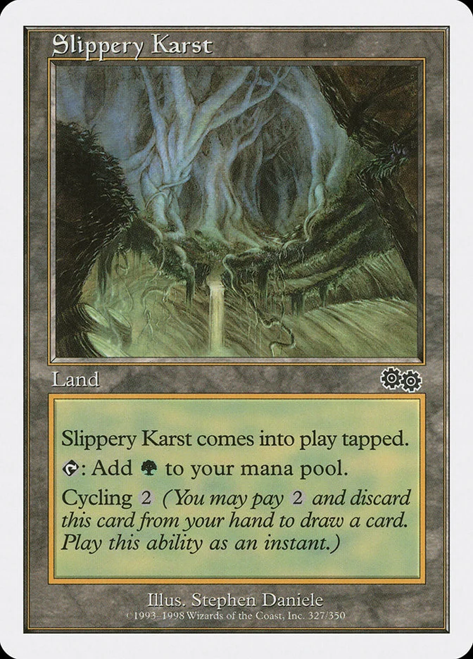 Slippery Karst (Anthologies) - Magic: The Gathering in TCG Land