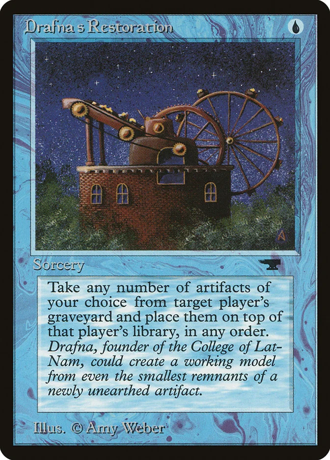 Drafna's Restoration (Antiquities) - Magic: The Gathering in TCG Land