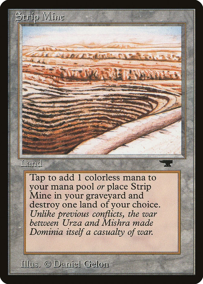 Strip Mine (Antiquities) - Magic: The Gathering in TCG Land