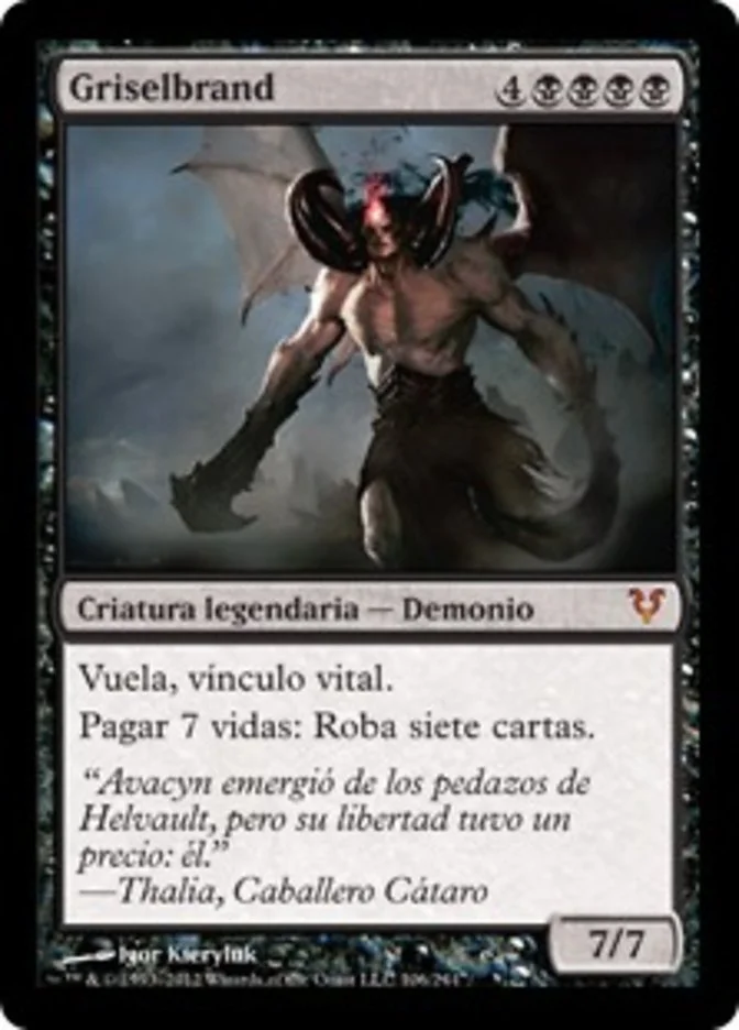 Griselbrand (Avacyn Restored) - Magic: The Gathering in TCG Land