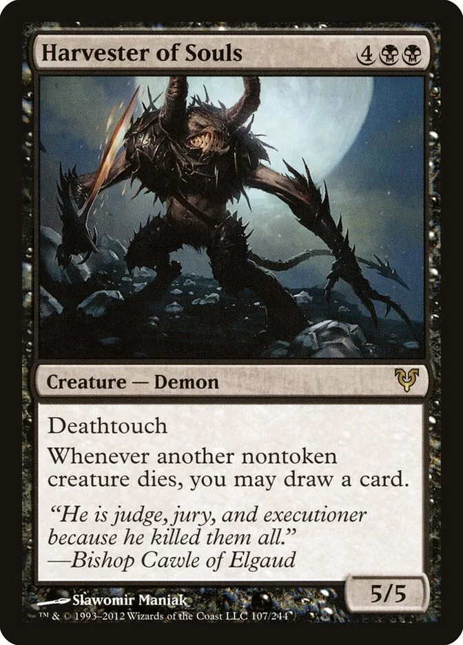Harvester of Souls (Avacyn Restored) - Magic: The Gathering in TCG Land