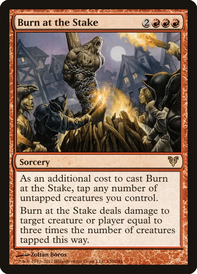 Burn at the Stake (Avacyn Restored) - Magic: The Gathering in TCG Land