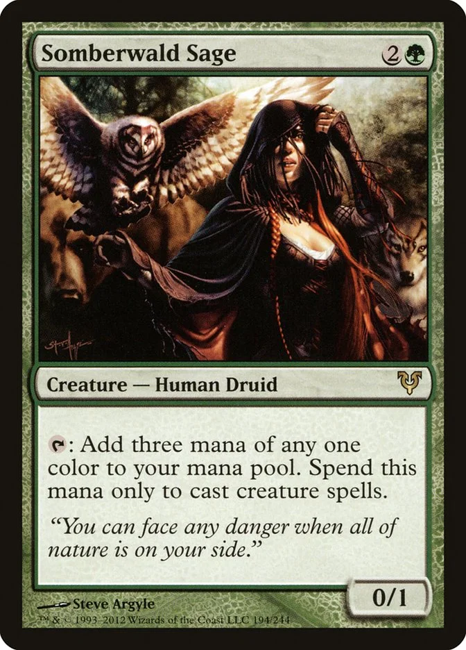 Somberwald Sage (Avacyn Restored) - Magic: The Gathering in TCG Land
