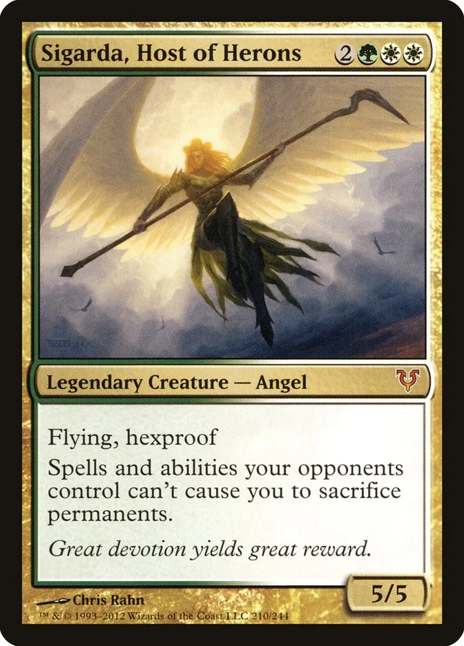 Sigarda, Host of Herons (Avacyn Restored) - Magic: The Gathering in TCG Land