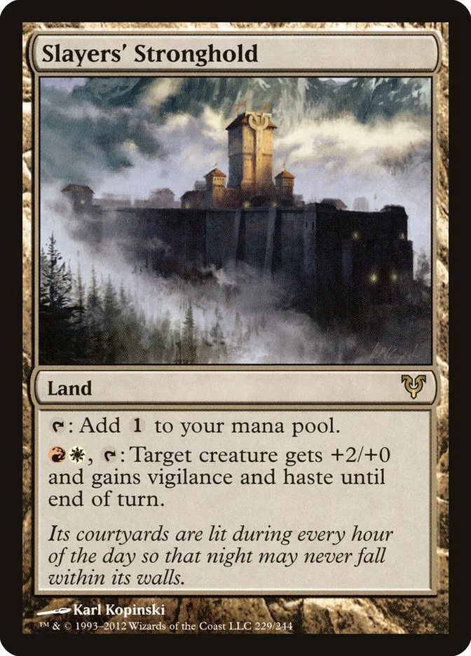 Slayers' Stronghold (Avacyn Restored) - Magic: The Gathering in TCG Land