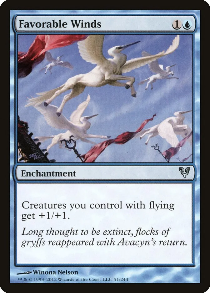 Favorable Winds (Avacyn Restored) - Magic: The Gathering in TCG Land