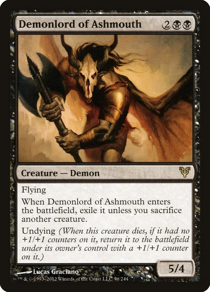 Demonlord of Ashmouth (Avacyn Restored) - Magic: The Gathering in TCG Land