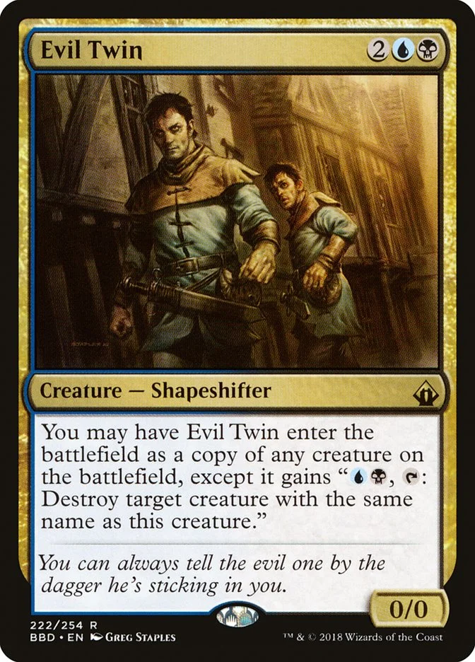 Evil Twin (Battlebond) - Magic: The Gathering in TCG Land