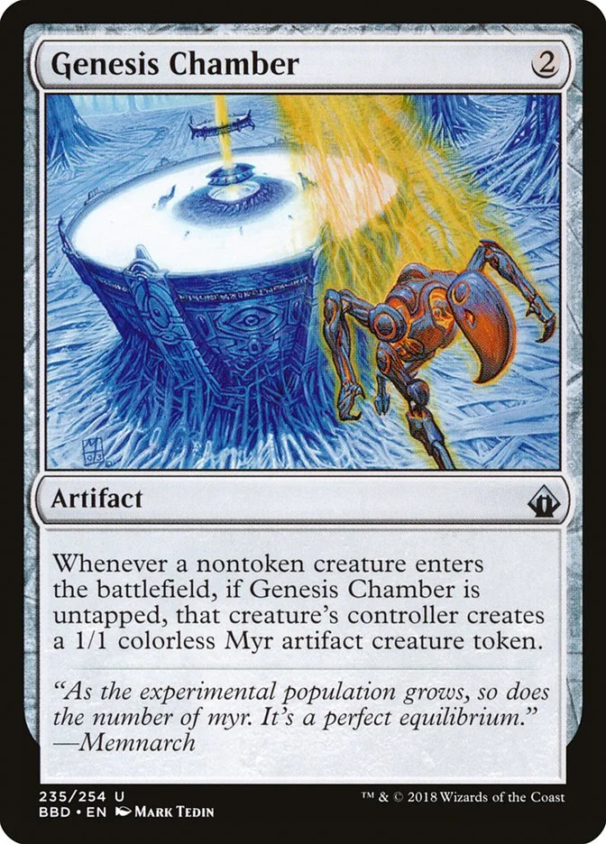 Genesis Chamber (Battlebond) - Magic: The Gathering in TCG Land