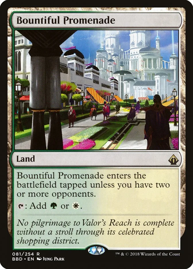 Bountiful Promenade (Battlebond) - Magic: The Gathering in TCG Land